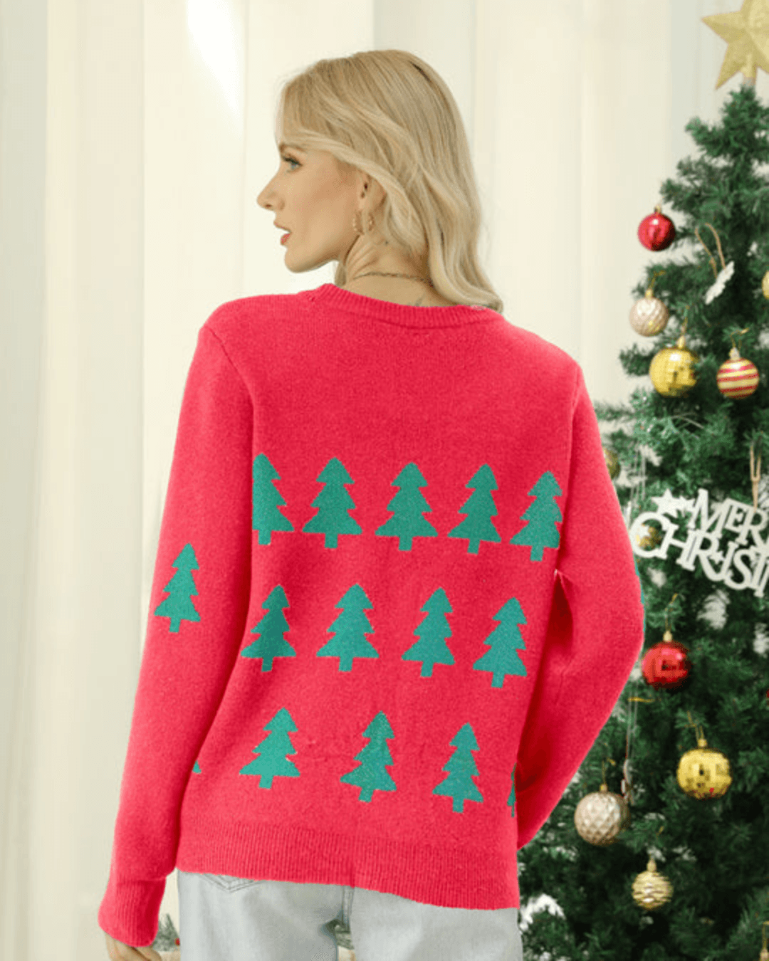 Jacquards tree - Pull de Noel